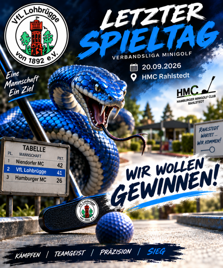 Letzter Spieltag in der Hamburger Verbandsliga am 20.09.2026